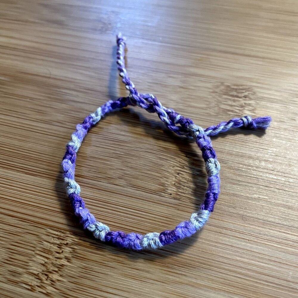 Desdemona Woven Bracelet anklet trendy comfortable tie embroidery thread woven g